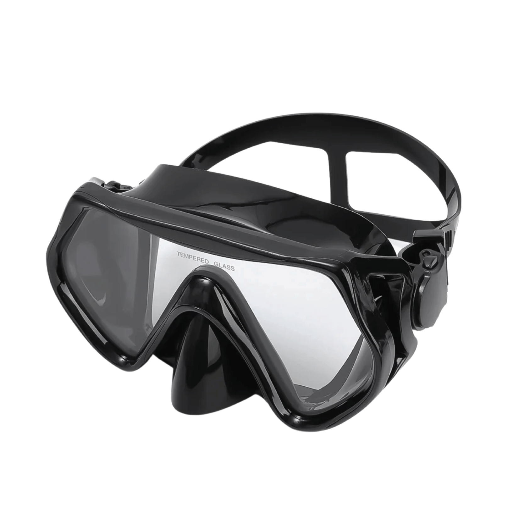 LUNGDEEP Pro Mask Elite – Masque de plongée intégral haut de gamme pour l'exploration sous-marine